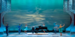 Lincoln in Muskat, Oman accompanying "Broadway On Ice" at the Royal Opera House 12/27/14