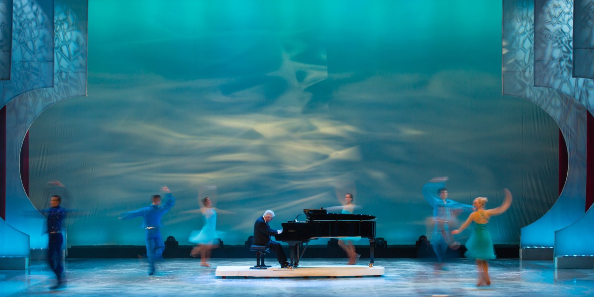 Lincoln in Muskat, Oman accompanying "Broadway On Ice" at the Royal Opera House 12/27/14